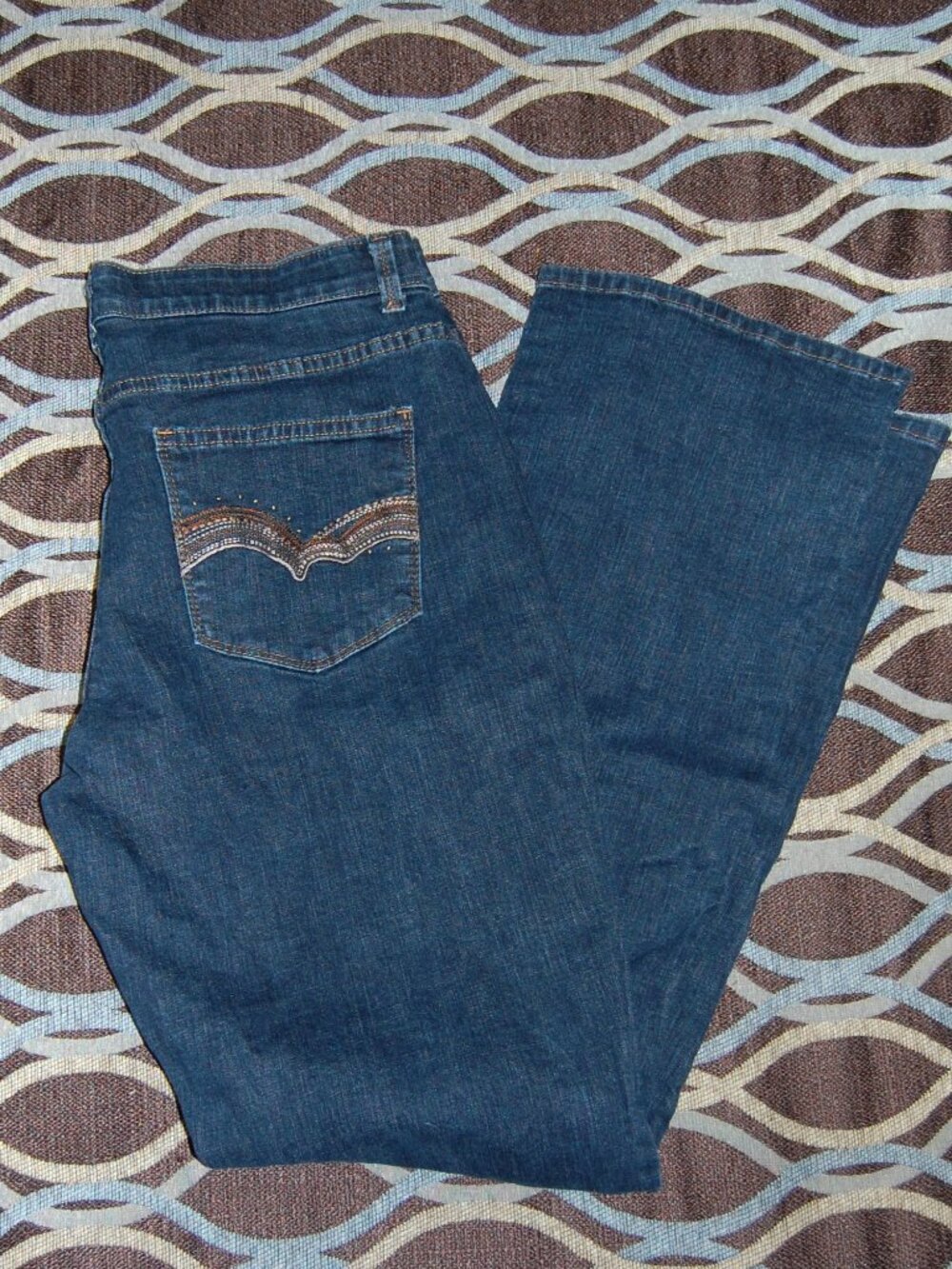 Lee, comfort stretch, embellished jeans
